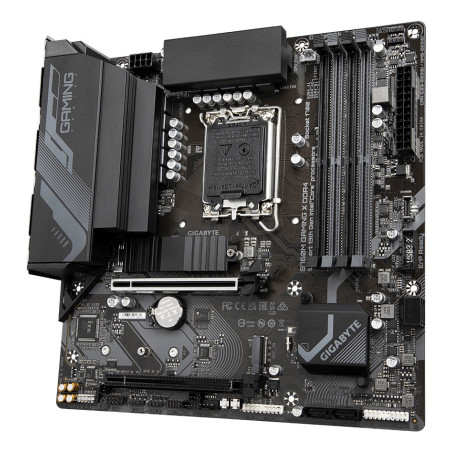 Placa base gigabyte b760m gaming x 1700 m - atx -  4x ddr4 -  4x sata 6gb - s -  3x usb 3.2 -  5x usb 2.0