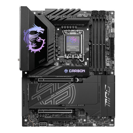 Placa base msi mpg z890 carbon lga 1851 wifi atx 4xddr5