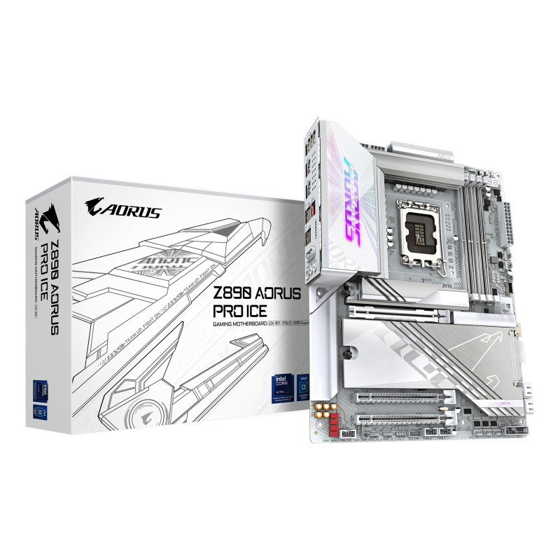 Placa base gigabyte z890 aorus pro ice g10