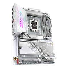 GIGABYTE Z890 AORUS PRO ICE Scheda Madre - Supporta CPU Intel Core Ultra (Serie 2), VRM a 16+1+2 fasi, fino a 9500MHz DDR5