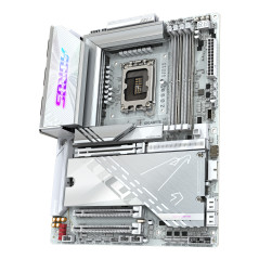 GIGABYTE Z890 AORUS PRO ICE Scheda Madre - Supporta CPU Intel Core Ultra (Serie 2), VRM a 16+1+2 fasi, fino a 9500MHz DDR5
