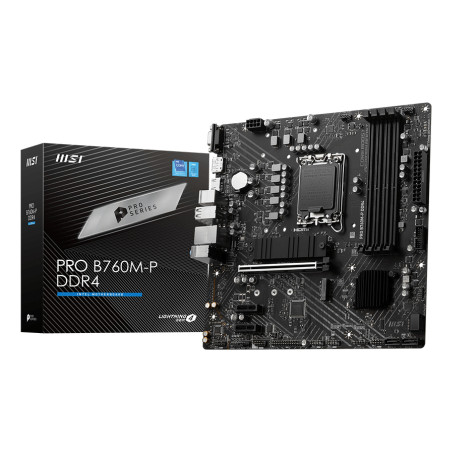 Placa base msi 1700 pro b760m - p ddr4