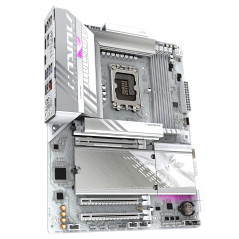 GIGABYTE B860 AORUS ELITE WIFI7 ICE Scheda madre - CPU Intel Core Ultra, VRM a 14+1+2+1 fasi, fino a 9200MHz DDR5, 1xPCIe 5.0 +