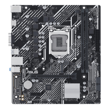 Placa base asus prime h510m - k r2.0 socket 1200 ddr4 x2 max 64gb 3200mhz usb d - sub hdmi matx
