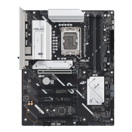 Placa base asus intel prime b860 - plus wifi socket 1851 ddr5 x4 max 256gb  atx