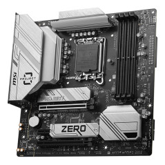 MSI B760M PROJECT ZERO scheda madre Intel B760 LGA 1700 micro ATX
