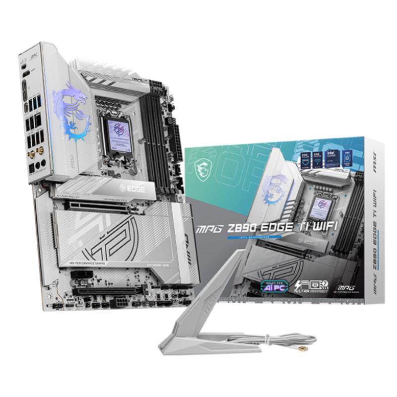 Placa base msi z890 lga 1851 edge ti wifi atx 4xddr5