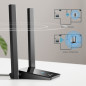 Adaptador usb inalambrico tp - link archer tx20u plus ax1800 2 antenas