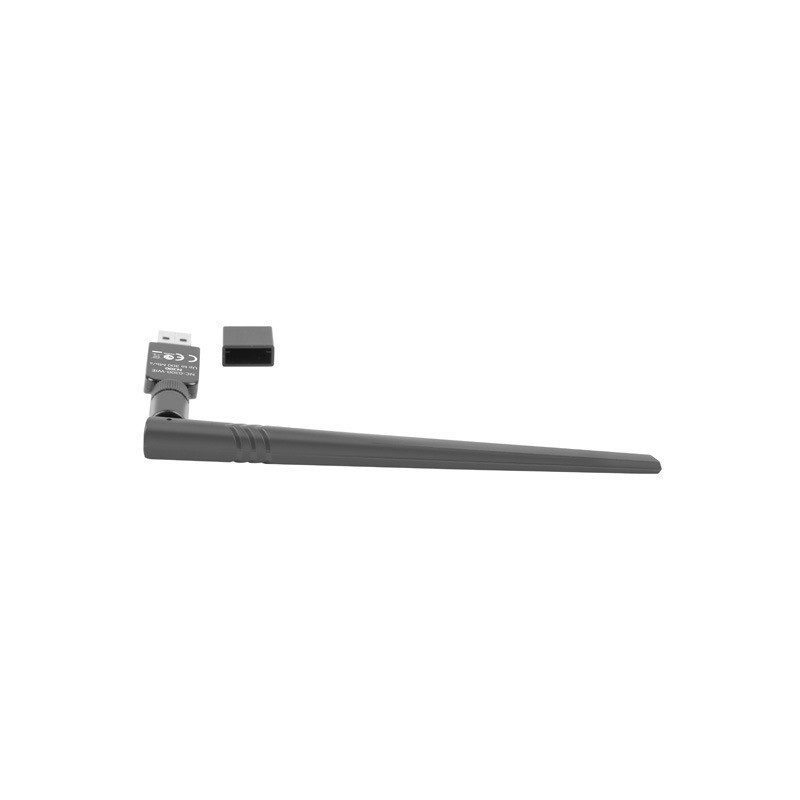 Adaptador red lanberg usb wifi 300 mb - s con antena