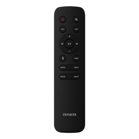 Barra de sonido aiwa he - 950bt 2.0 negro