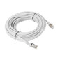 Latiguillo lanberg cat.6 utp gris 10 m