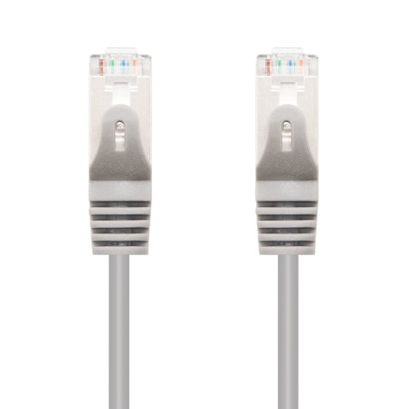 Latiguillo cable red ftp cat6 rj45 nanocable 20m gris