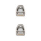Latiguillo cable red ftp cat6 rj45 nanocable 20m gris