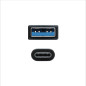 Cable usb(a) 3.1 a usb(c) 3.1 nanocable 1.5m negro -  macho a macho