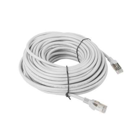 Latiguillo rj45 lanberg cat.6 utp 20m fluke passed gris