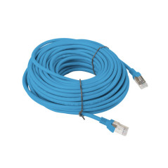 Latiguillo rj45 lanberg cat.6 utp 20m fluke passed azul