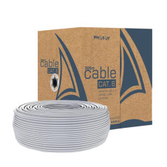 Phasak PHR 6302 cavo di rete Grigio 305 m Cat6 U UTP (UTP)