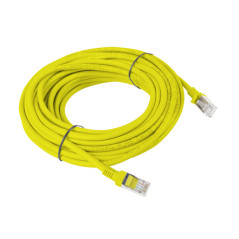 Latiguillo rj45 lanberg cat.6 utp 10m fluke passed amarillo