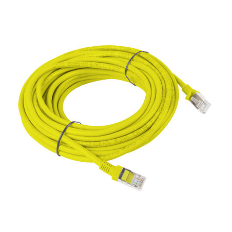 Latiguillo rj45 lanberg cat.6 utp 10m fluke passed amarillo