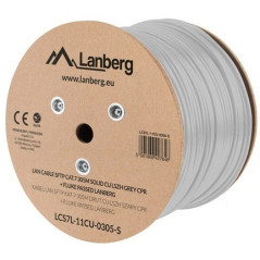 Lanberg LCS7L-11CU-0305-S cavo di rete Bianco 305 m Cat7 S FTP (S-STP)