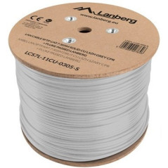 Lanberg LCS7L-11CU-0305-S cavo di rete Bianco 305 m Cat7 S FTP (S-STP)
