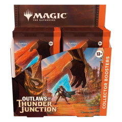 Juego de cartas magic the gathering outlaws of thunder junction caja de sobres coleccionista ingls