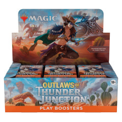 Juego de cartas magic the gathering outlaws of thunder junction play boosters ingls