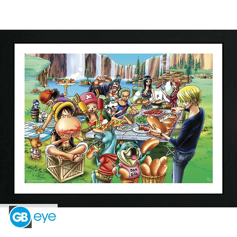 Impresion ilustracion gb eye one piece hot dog party