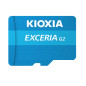 Tarjeta micro sd kioxia 256gb exceria g2 w - adaptor