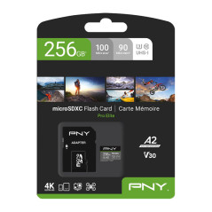 PNY P-SDU256V32100PRO-GE memoria flash 256 GB MicroSDXC UHS-I Classe 10