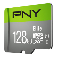 Tarjeta memoria micro secure digital micro sdhc elite pny 128gb clase 10 uhs - i u1