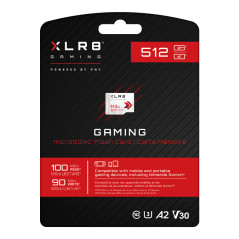 PNY XLR8 512 GB MicroSDXC UHS-I Classe 10