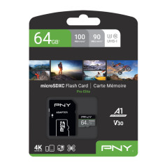PNY PRO Elite 64 GB MicroSDXC UHS-I Classe 10