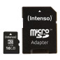Tarjeta microsd intenso 16gb cl10 + adaptador sd