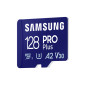 Micro sdxc samsung 128gb pro plus blue