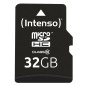Tarjeta micro sd intenso 32gb cl10 + adaptador sd
