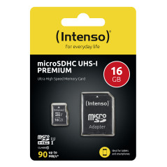 Intenso 16GB microSDHC UHS-I Classe 10