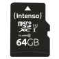 Tarjeta micro sd intenso 64gb uhs - i cl10 + adaptador sd