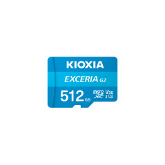 Kioxia LMEX2L512GG2 memoria flash 512 GB MicroSDHC UHS-III Classe 10