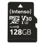 Tarjeta micro sd intenso 128gb profesional uhs - i cl10 + adaptador sd
