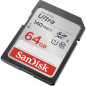 Tarjeta de memoria secure digital sdxc sandisk ultra - 64gb - clase 10 - sdxc - 140mb - s