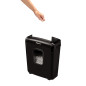 Destructora de papel fellowes 6m negra minicorte 4x12mm