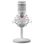 Microfono mars gaming pro studio white