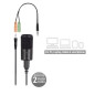 Microfono multimedia ewent ew3552 con cancelacion de ruido