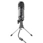 Microfono ngs gmicx - 110 negro usb tipo c -  jack 3.5mm -  incluye tripode -  20khz