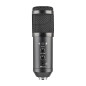 Microfono ngs gmicx - 110 negro usb tipo c -  jack 3.5mm -  incluye tripode -  20khz