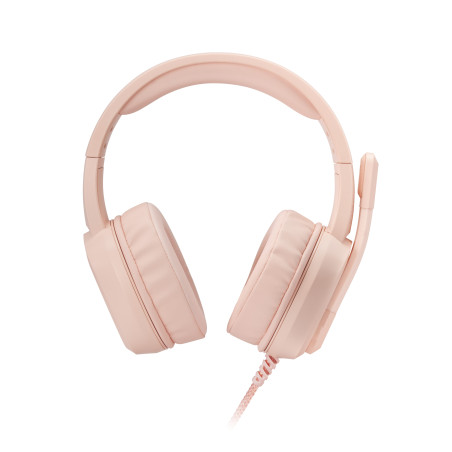 Auriculares mars gaming mh320 rosa jack 3.5mm + usb con microfono compatible con windows -  ps4 -  ps5 -  xbox one -  xbox serie