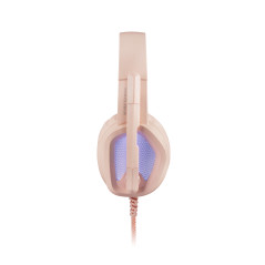 Mars Gaming MH320 Auricolare Cablato A Padiglione USB tipo A Rosa