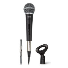 Fonestar FDM-1036 microfono Grigio Microfono per karaoke