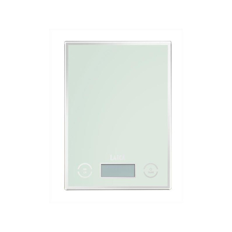 Bascula de cocina digital laica ks1050w blanca 5kg